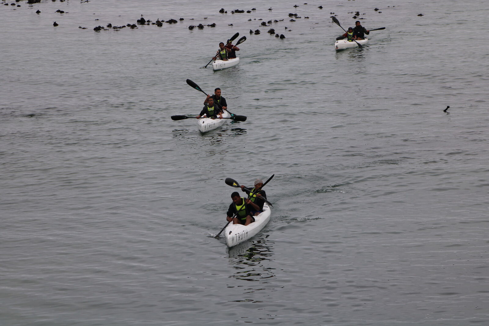 On the water together — brotherhood in motion